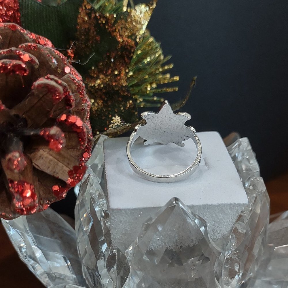 Boho Style Silver Ring - image 5